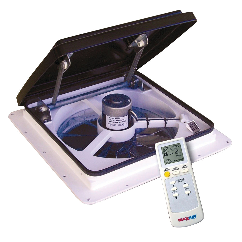 MAXXAIR 00-04500K MAXXFAN Plus - 14", Smoke