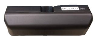 Milenco MIL-0529 Van Door Lock - Black, Single with 2 Keys