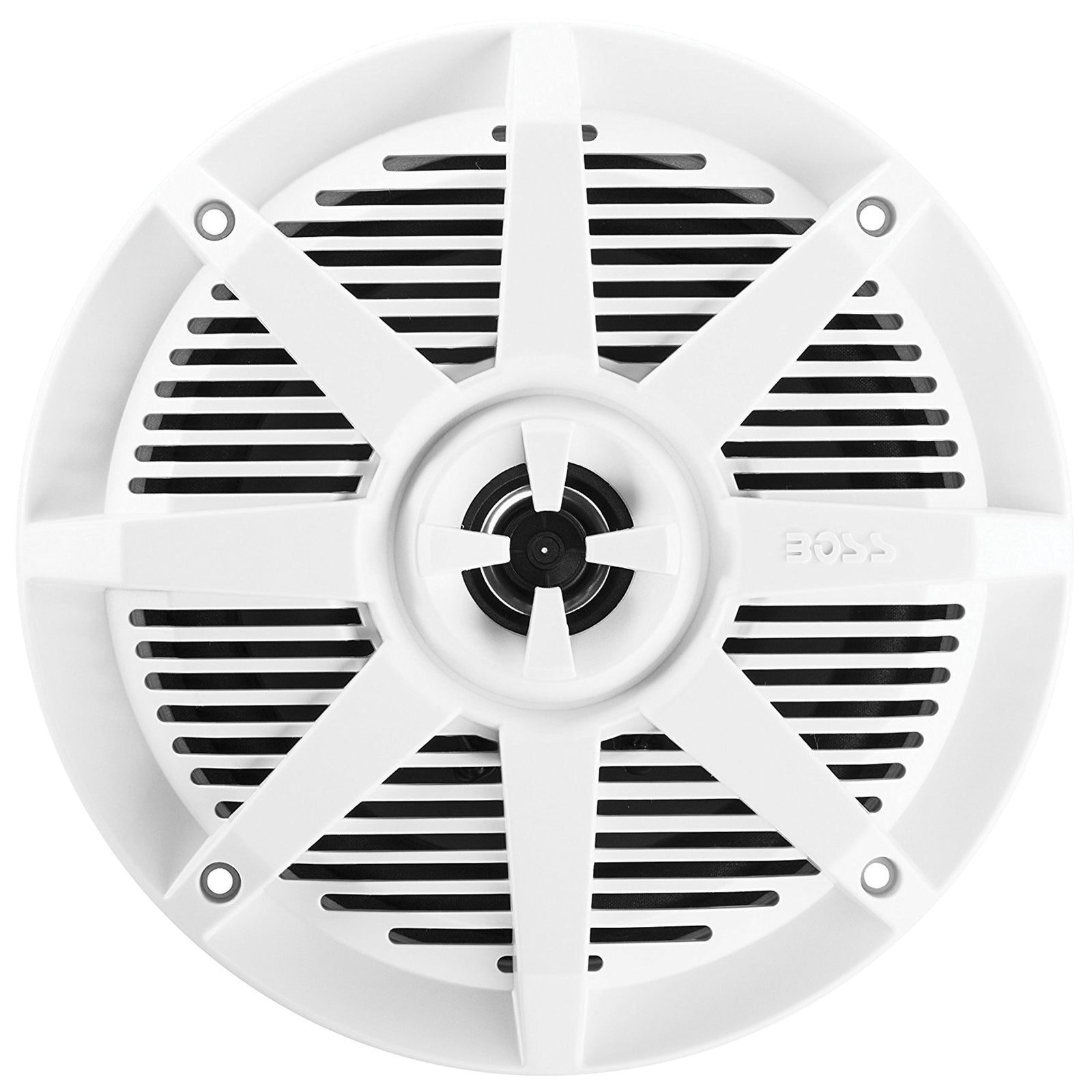 Boss Audio Systems MR62W 2-Way 200W Full Range Marine Speaker - 6.5", White