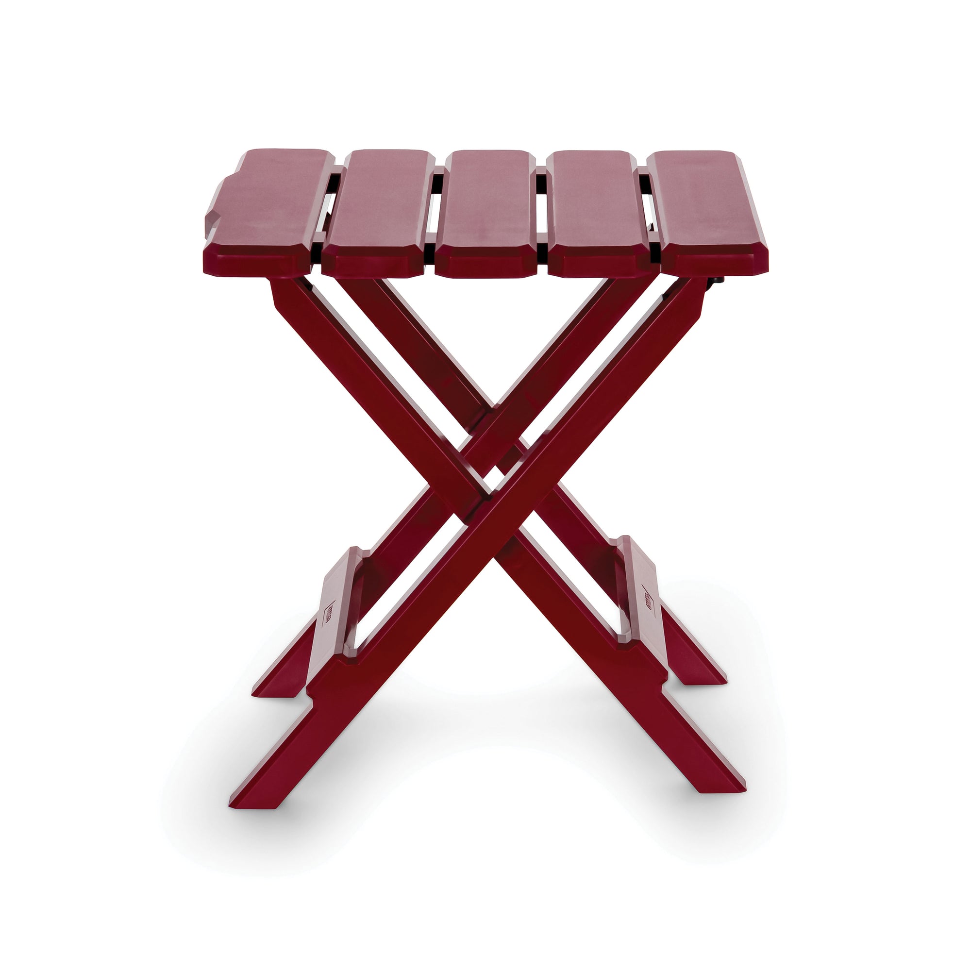 Camco 51684 Adirondack Folding Table Small - Red
