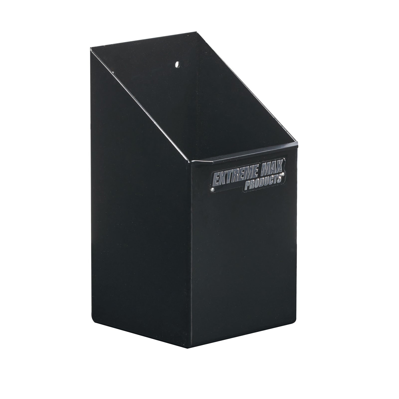 Extreme Max 5001.6185 Wall-Mount Aluminum Fire Extinguisher Holder Storage for Enclosed Trailer, Shop, Garage - Black