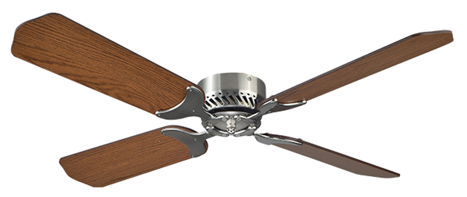 LaSalle Bristol 410TSDC36BNOKCY Light Ceiling Fan 36" 12V Brushnickel/Oak/Cherry Blade (Revrs)