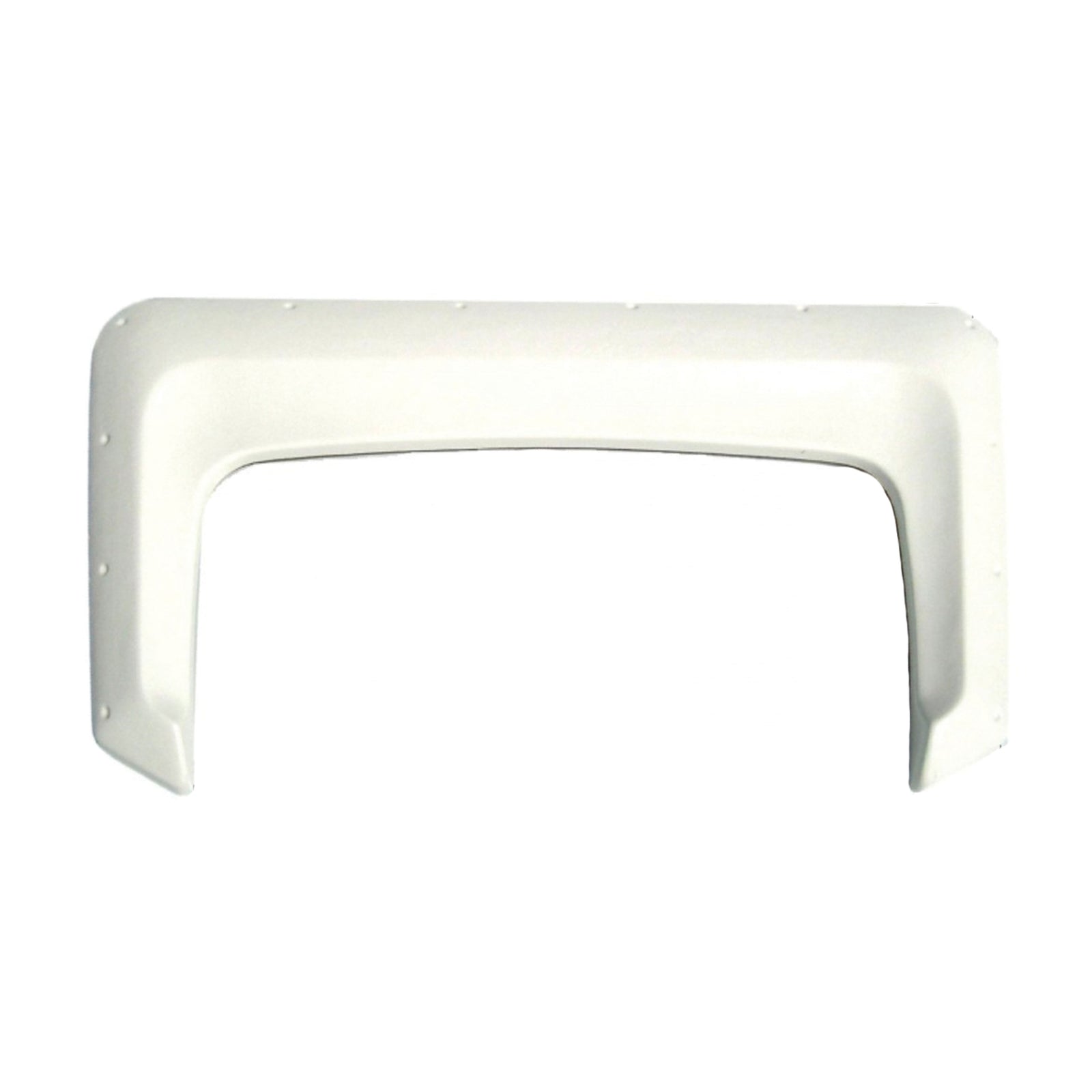 Icon 00388 Single Axle Fender Skirt FS300 - Polar White