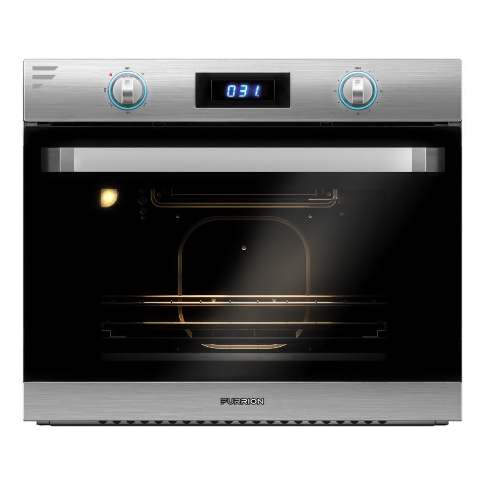 Lippert 694312 Built-In Oven with LED Knobs - Stainless Steel