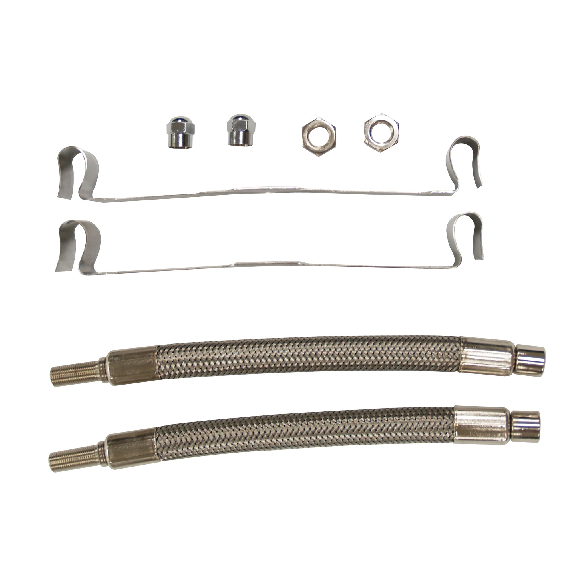 Wheel Masters 8009 Hose Extenders For 16"-19.5" Wheel Liners & Covers - 2 Hose Kit, Hand Hole Mount