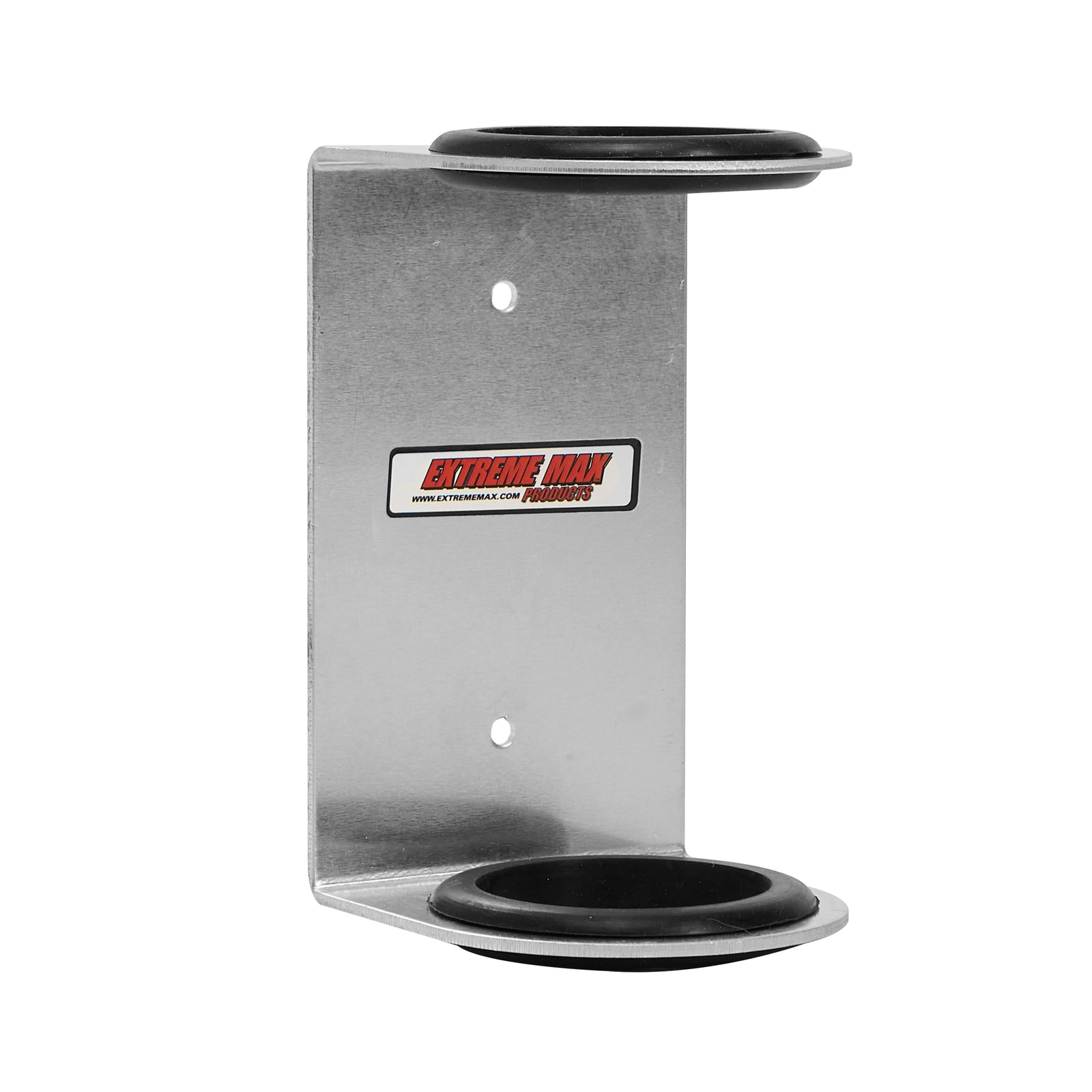 Extreme Max 5001.6219 Wall-Mount Aluminum Wall-Mount Flashlight Holder for Race Trailer, Garage, Shop, Enclosed Trailer, Toy Hauler