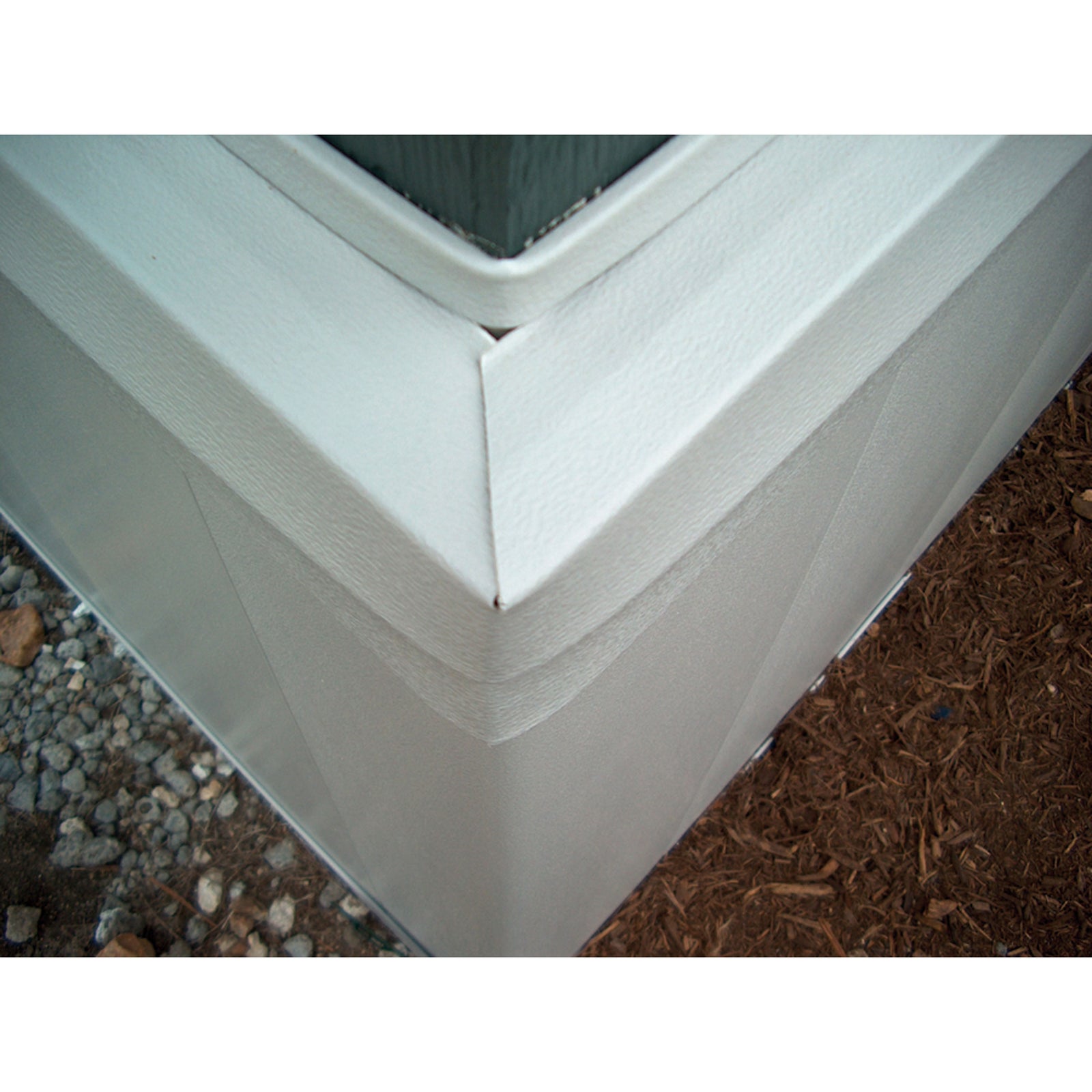 Rustique Enterprises 1RWCTWT Rapid Wall Standard Trim Kit - White