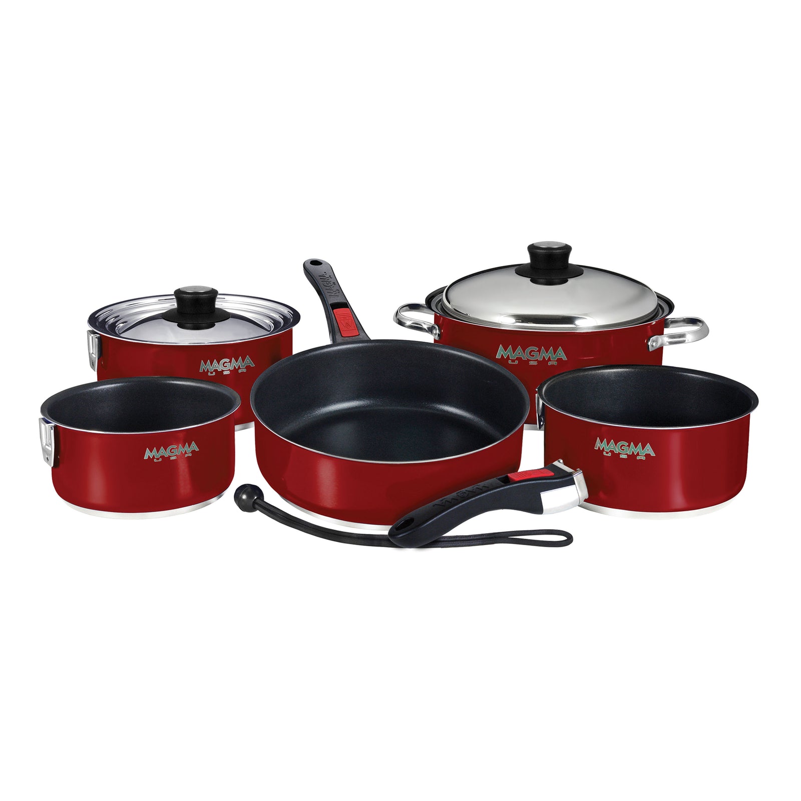 Magma A10-366-MR-2-IN Cookware - 10 PC Set, Non-Stick