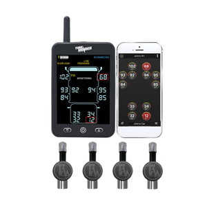 Minder Research TM22158 TireMinder A1AS RV TPMS with 6 Flow Through Transmitters