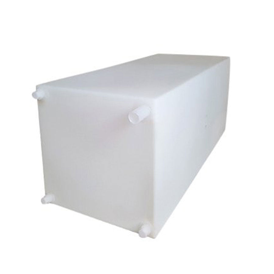Icon 12725 Fresh Water Tank with 1/2" FTP and 1-1/4" Filler WT2461 - 39" x 16" x 16", 40 Gallon