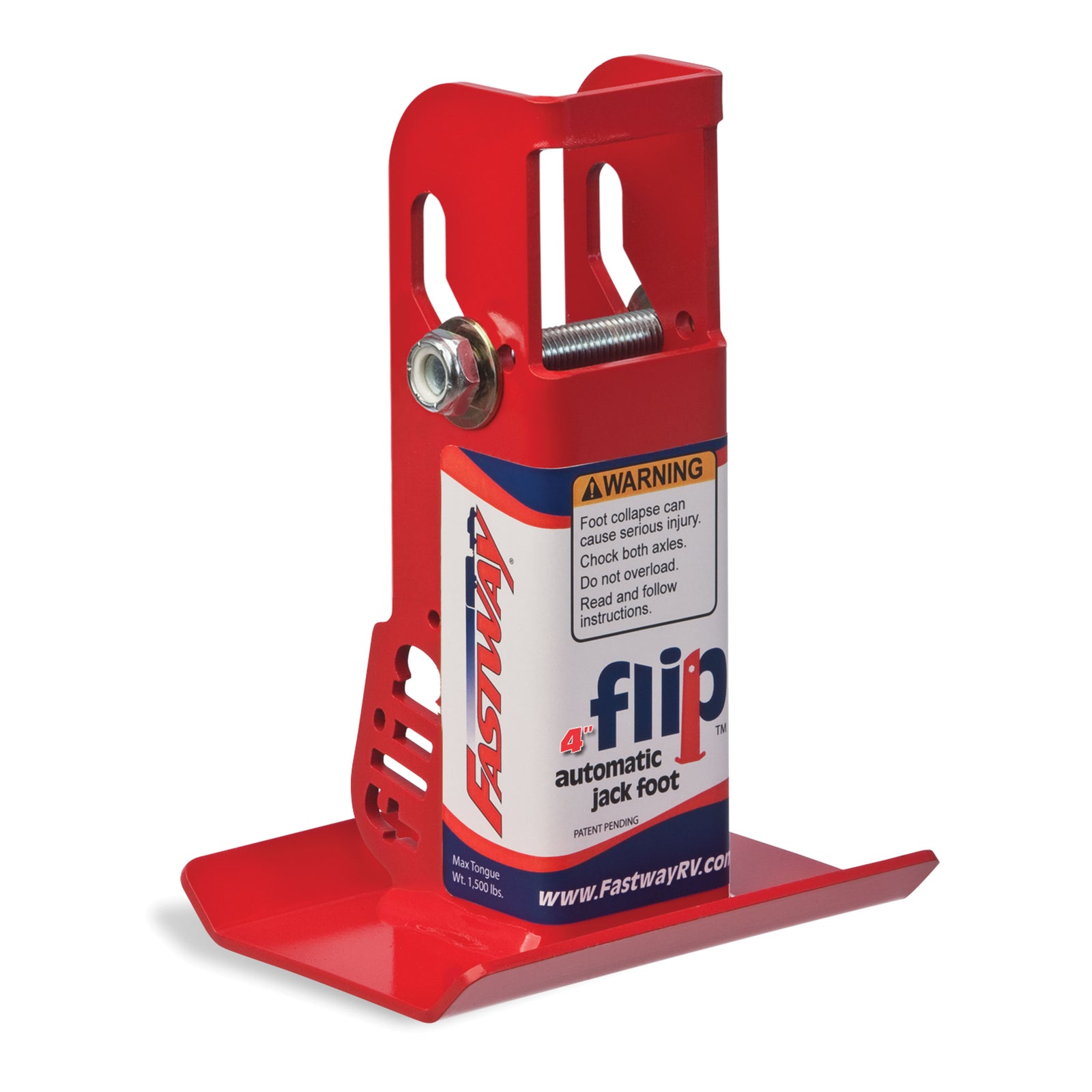 Fastway 88-00-6500 FLIP Jack Foot - 6"