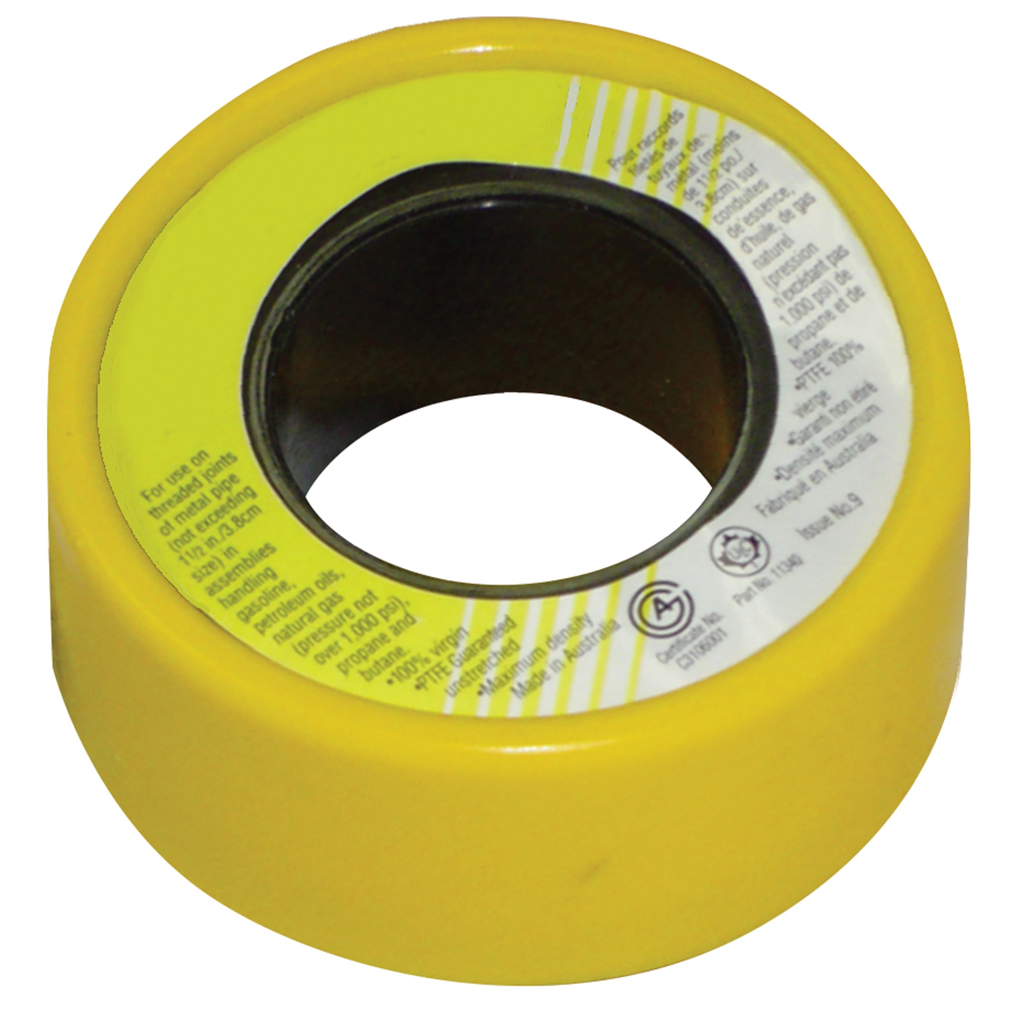 JR Products 07-30025 Teflon Gas Sealant Tape