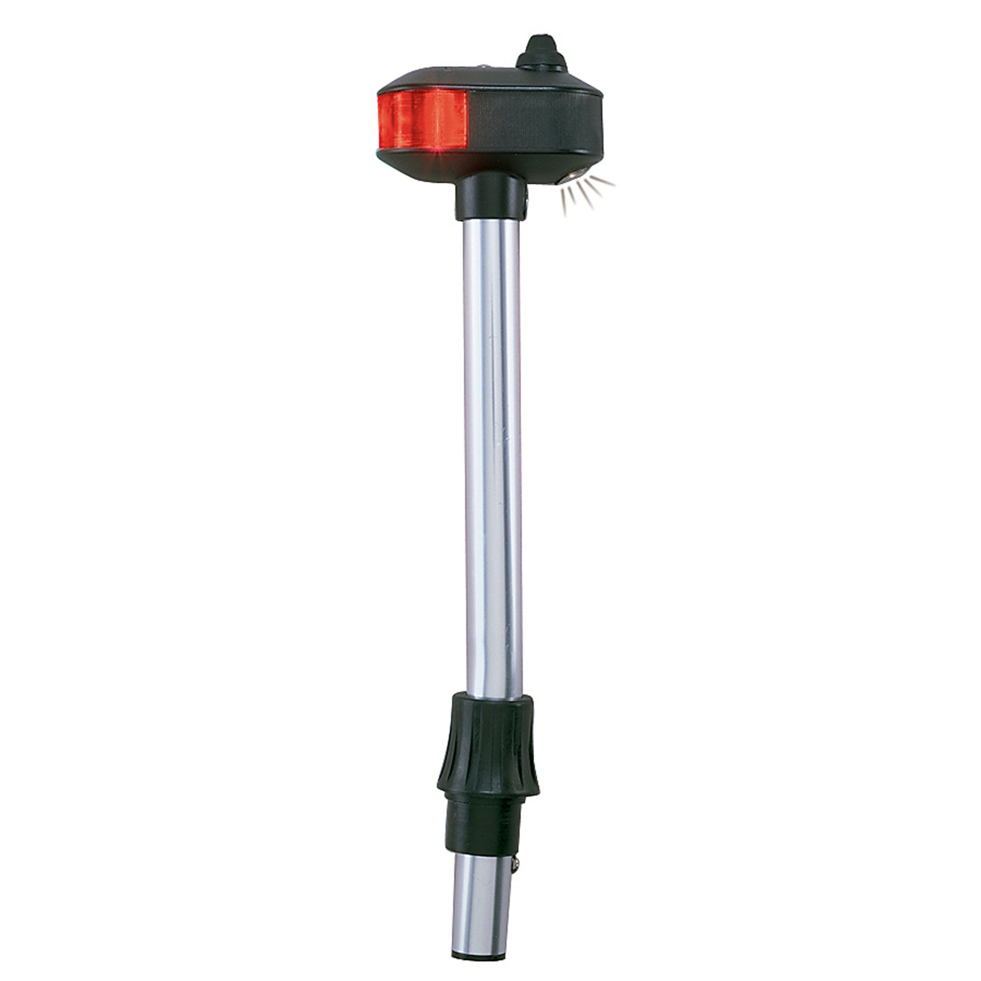 Perko 1422DP2CHR Removable Bi-Color Pole and Utility Light - 12" Height, 5° Rake