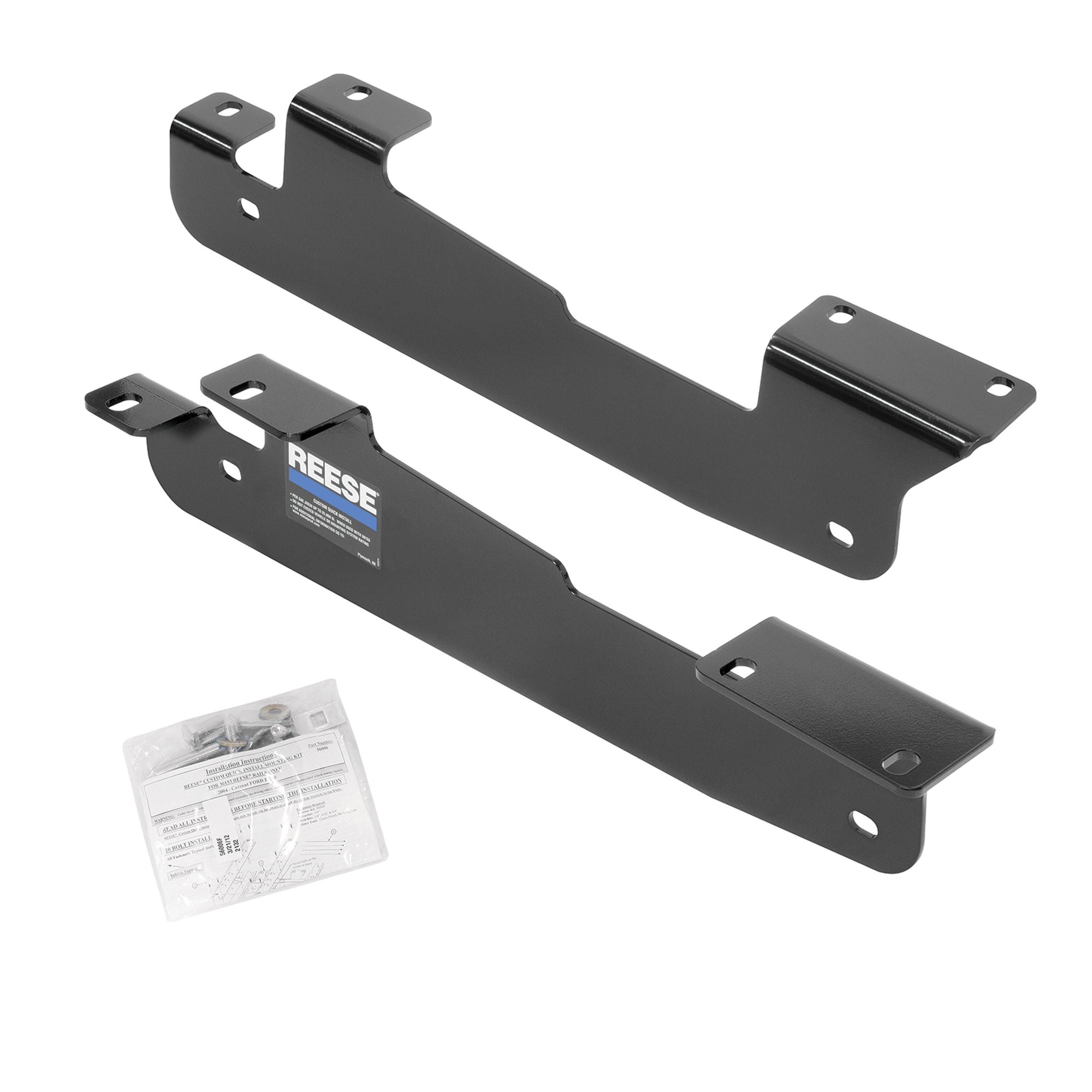 Reese 56006 Custom Quick-Install Fifth Wheel Brackets for Ford F-150 (2004-2014)