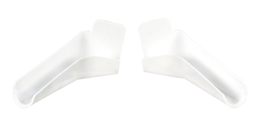 JR Products 655-FLEX-BK-A Flexible Extended Rain Gutter - Black