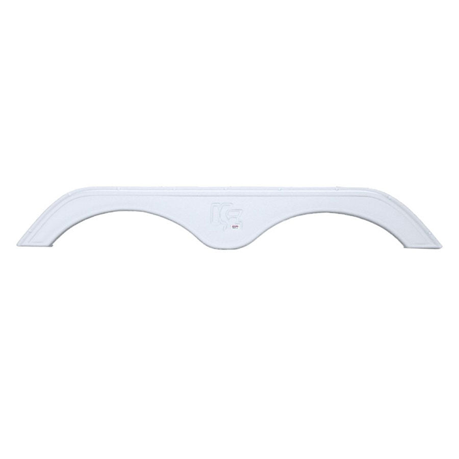 Icon 01760 Tandem Axle Fender Skirt FS1760 for KZ - Polar White