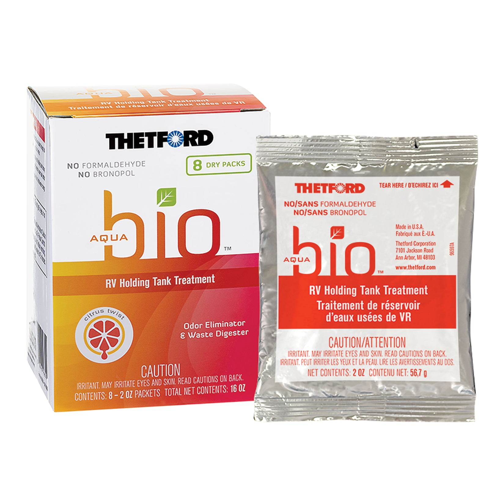 Thetford 96600 Aquabio 8 Pack Dripack