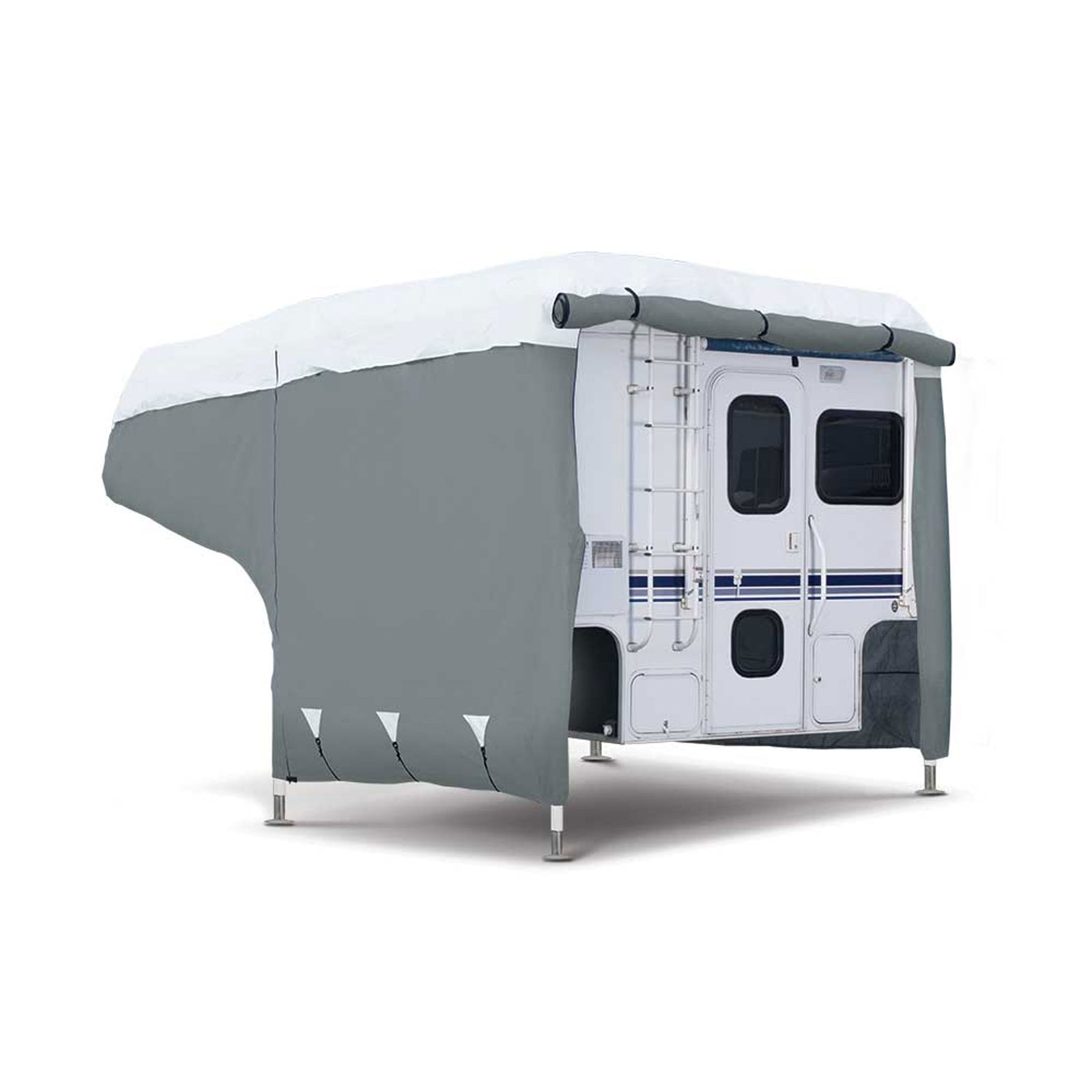 Classic Accessories 80-396-301001-RT PolyPRO 3 Truck Camper Cover - 6' to 8'