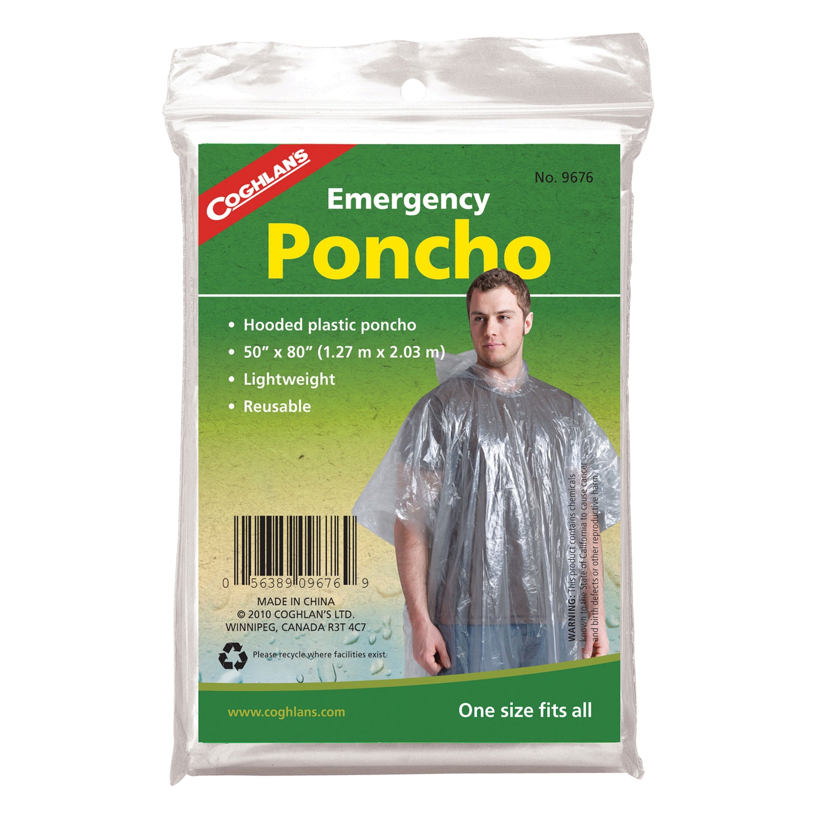 Coghlan's 9173 Emergency Poncho
