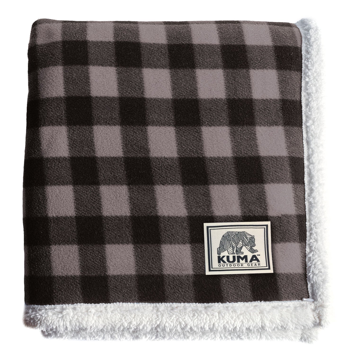 Kuma Outdoor Gear KM-LJST-LG-BLB Lumberjack Sherpa Throw
