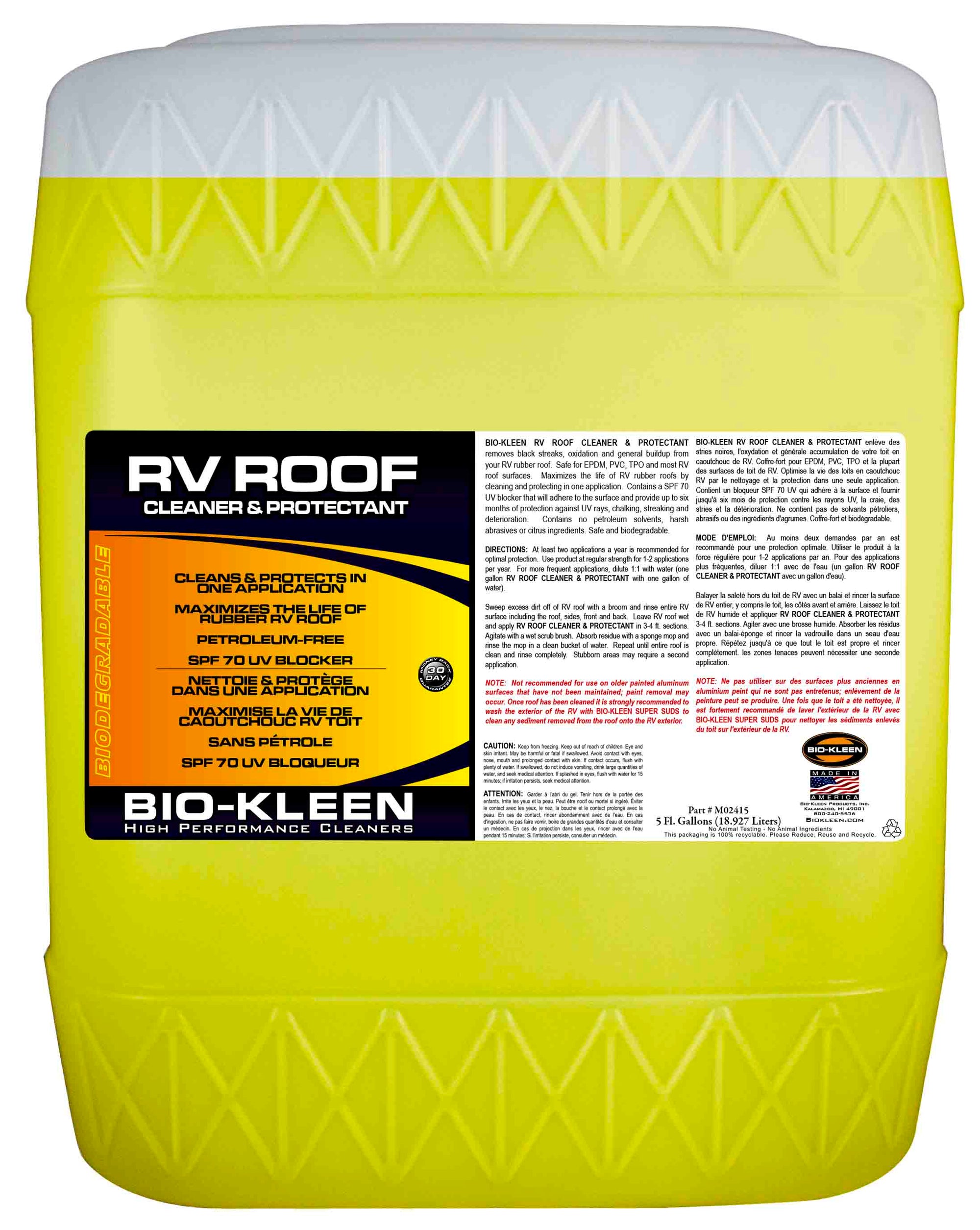 Bio-Kleen M02407 RV Roof Cleaner & Protectant - 32 oz.