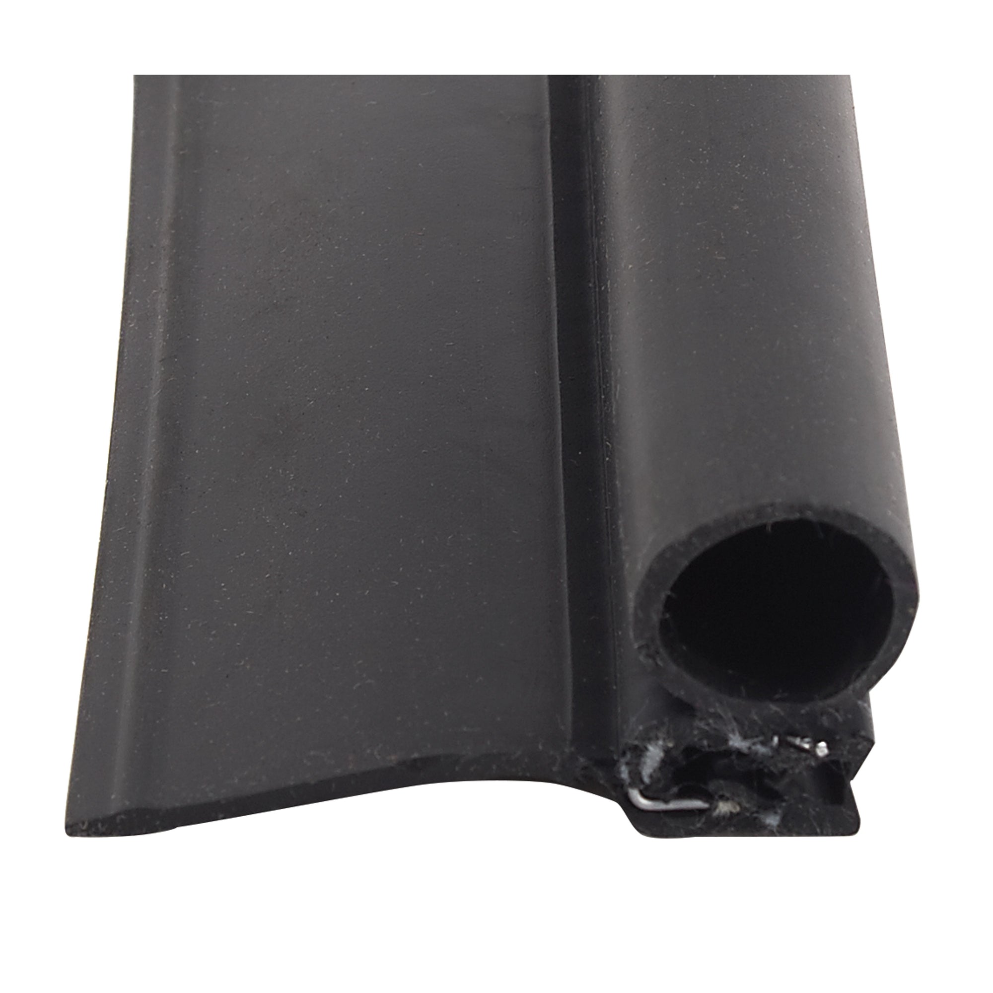 AP Products 018-1138 Black Single Bulb Seal with 1-1/2" Wiper - 1-1/8" x 2-1/8" x 35'