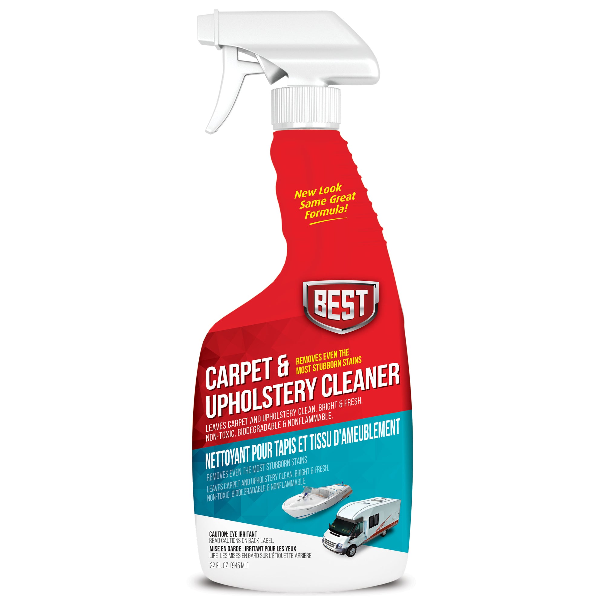 B.E.S.T. 70032 Carpet and Upholstery Cleaner - 32 oz.