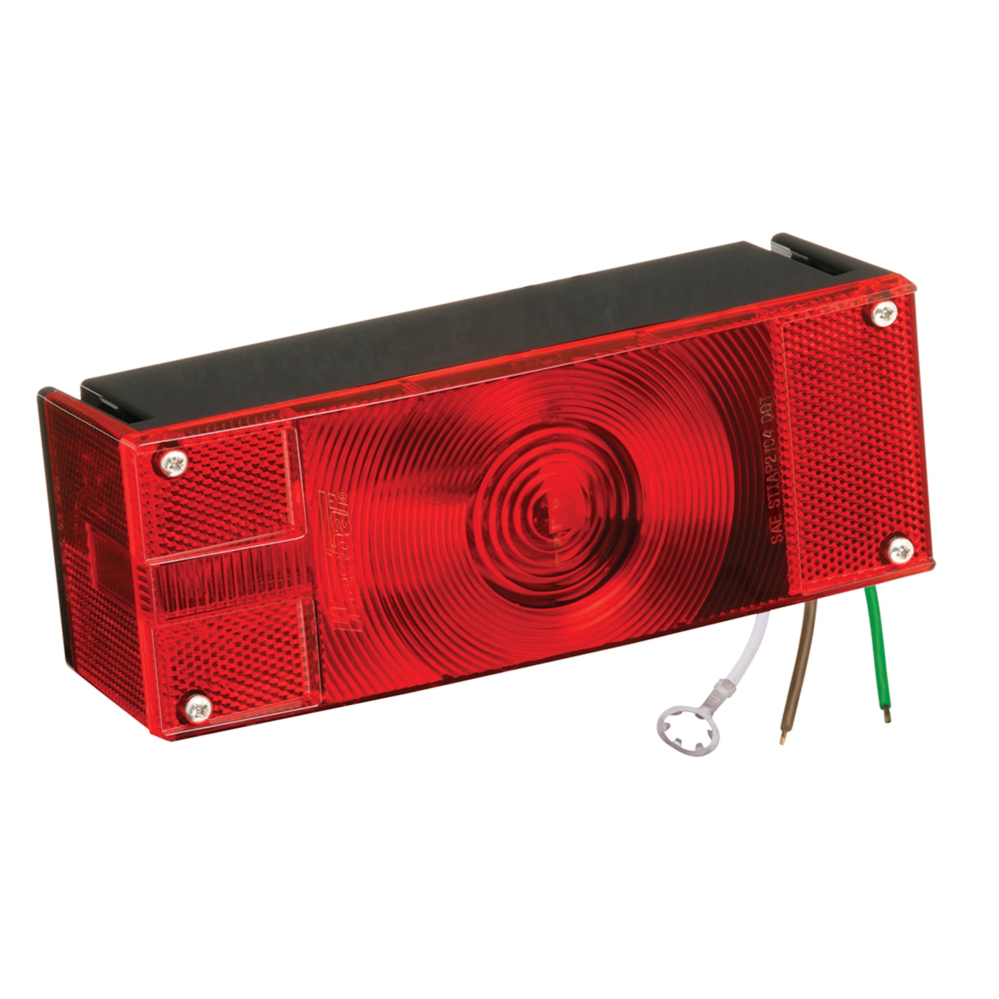 Wesbar 403026 Submersible Low Profile Taillight - 8 Function, Left/Roadside