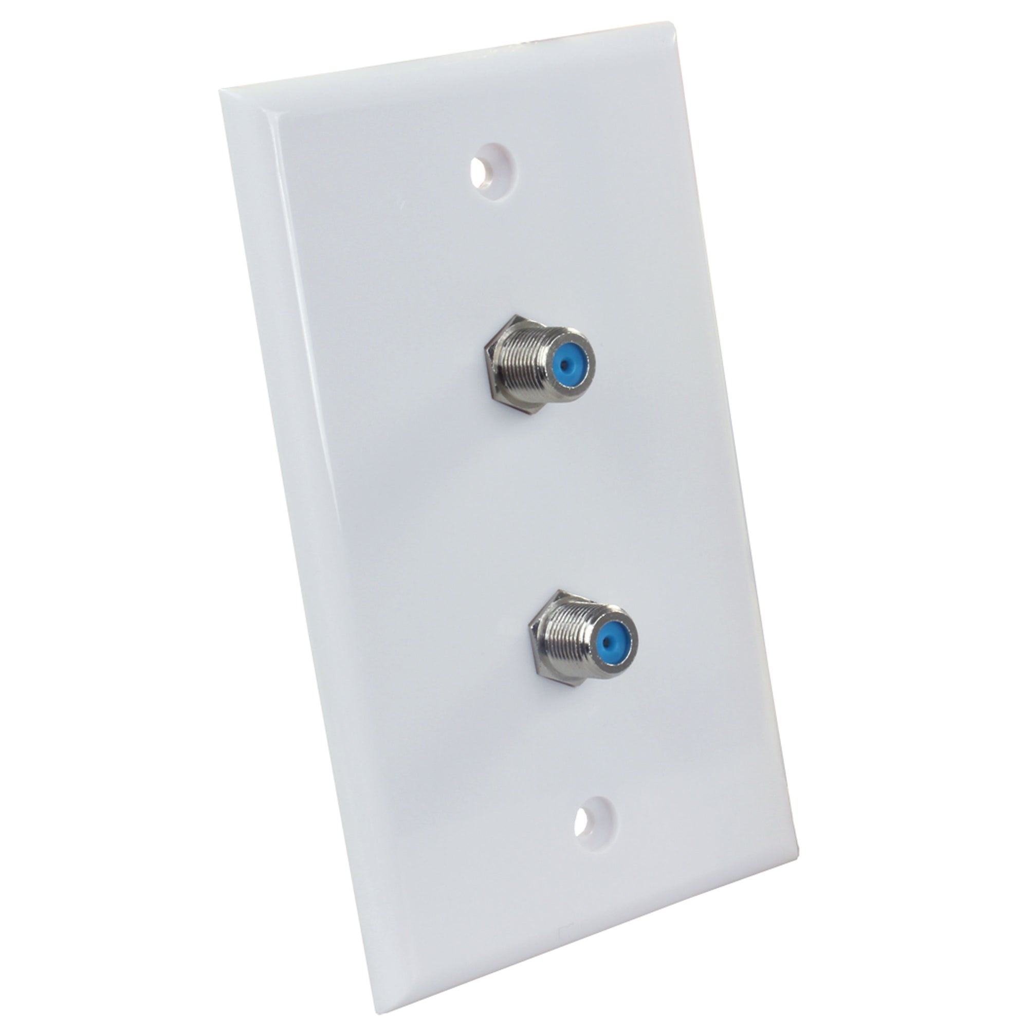 JR Products 47875 Dual Wall Plate