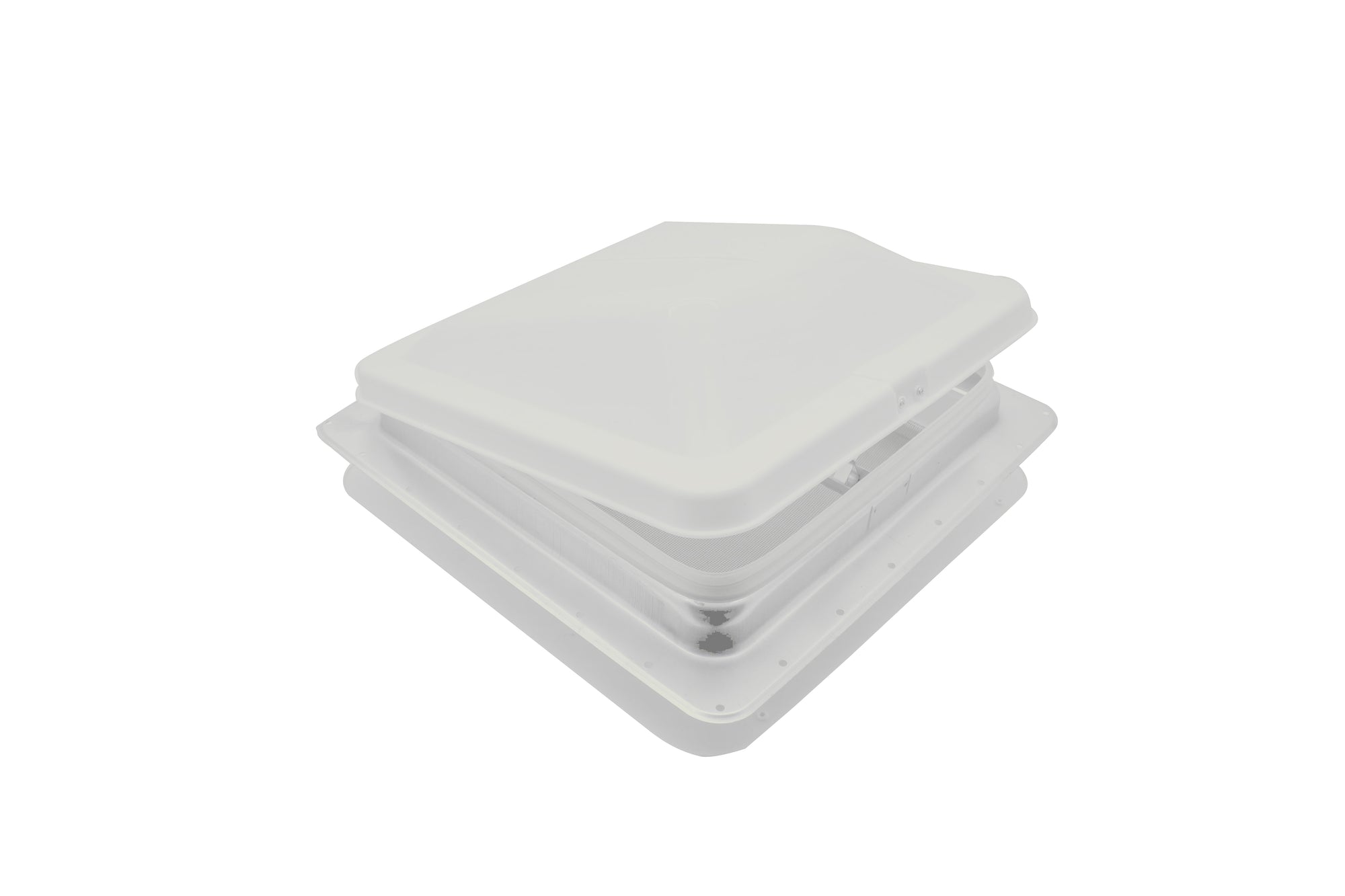 Heng's 71111A-C1G1 Universal Roof Vent Non-Powered with Exchange Lid - 14" White