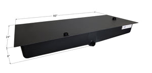 Icon 14165 Holding Tank with Center Side Drain (Starcraft Configuration 0326096) HT140SD - 60" x 24" x 8", 30 Gallon
