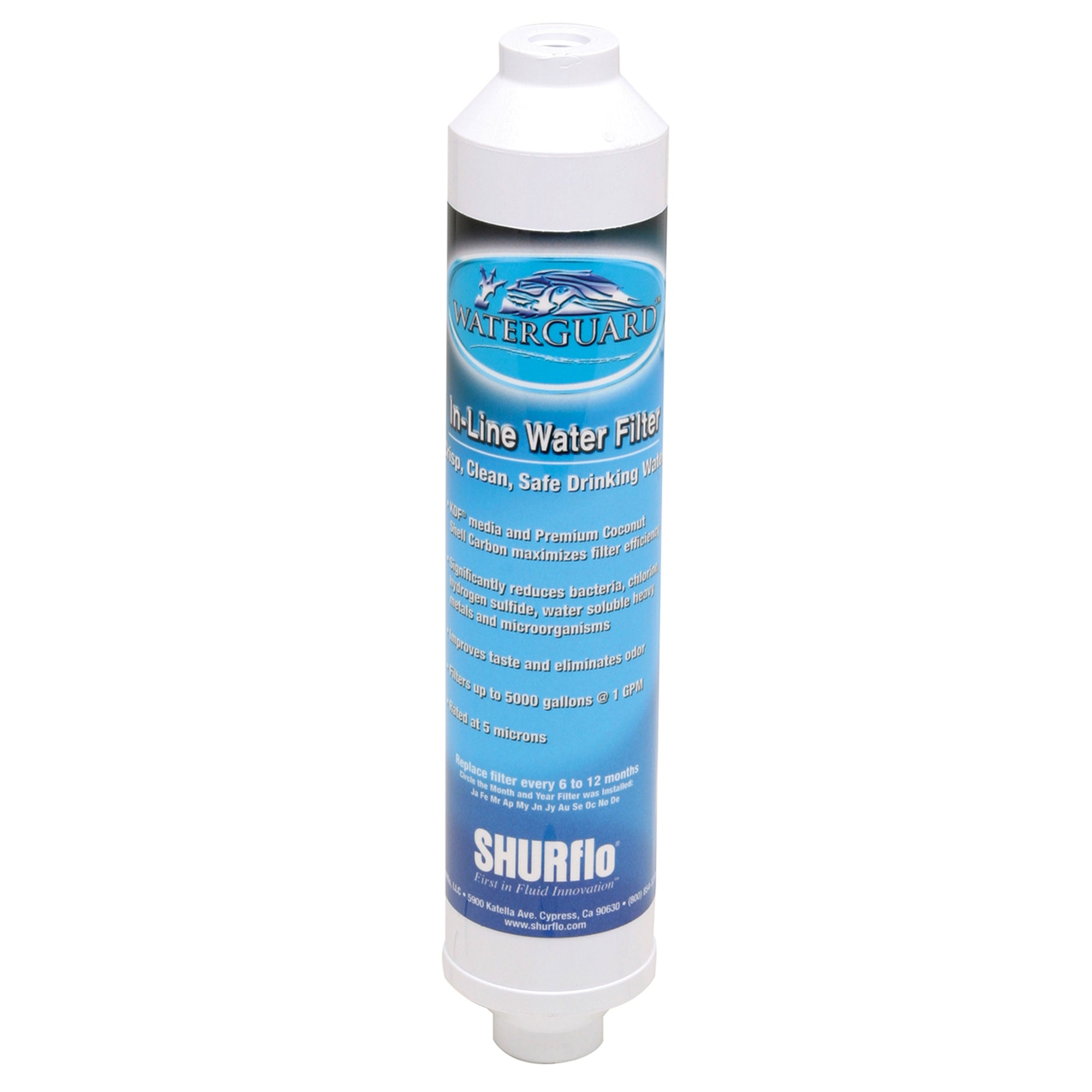 Shurflo 94-009-50 Waterguard In-Line Filter - 10" Filter, 1.5 GPM