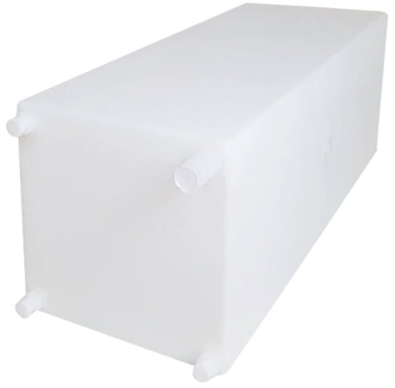 Icon 12736 Fresh Water Tank with 1/2" FTP and 1-1/4" Filler WT2472 - 32" x 12" x 12", 20 Gallon