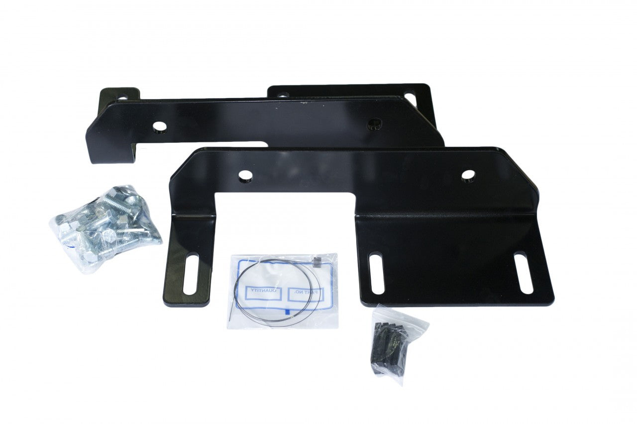 Demco 8553007 Hijacker SL-Series Frame Mounting Bracket Kit for Chevy/GMC 2500/3500 HD '11-'19 (No Drill Attachment)