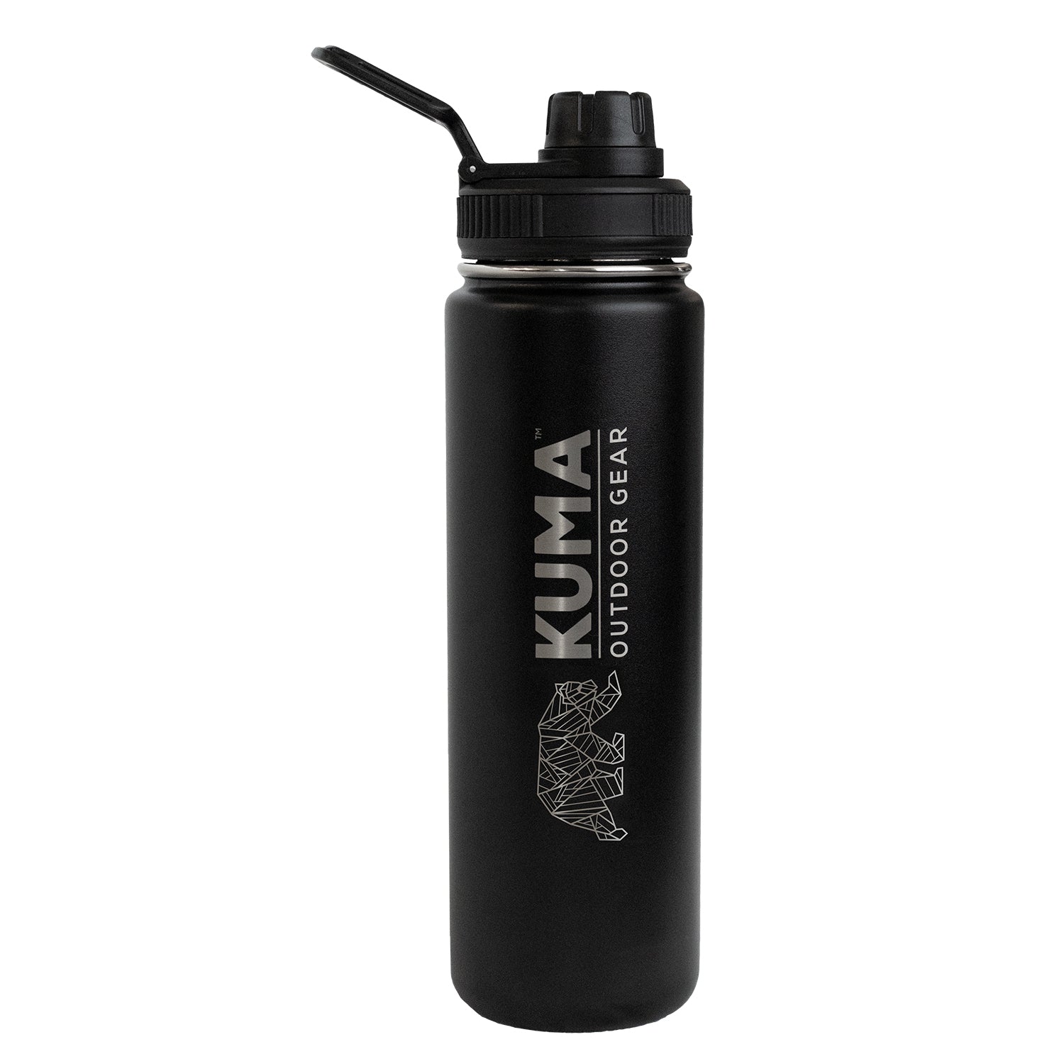 Kuma 225-KM-BB-BB Bomber Bottle - Black