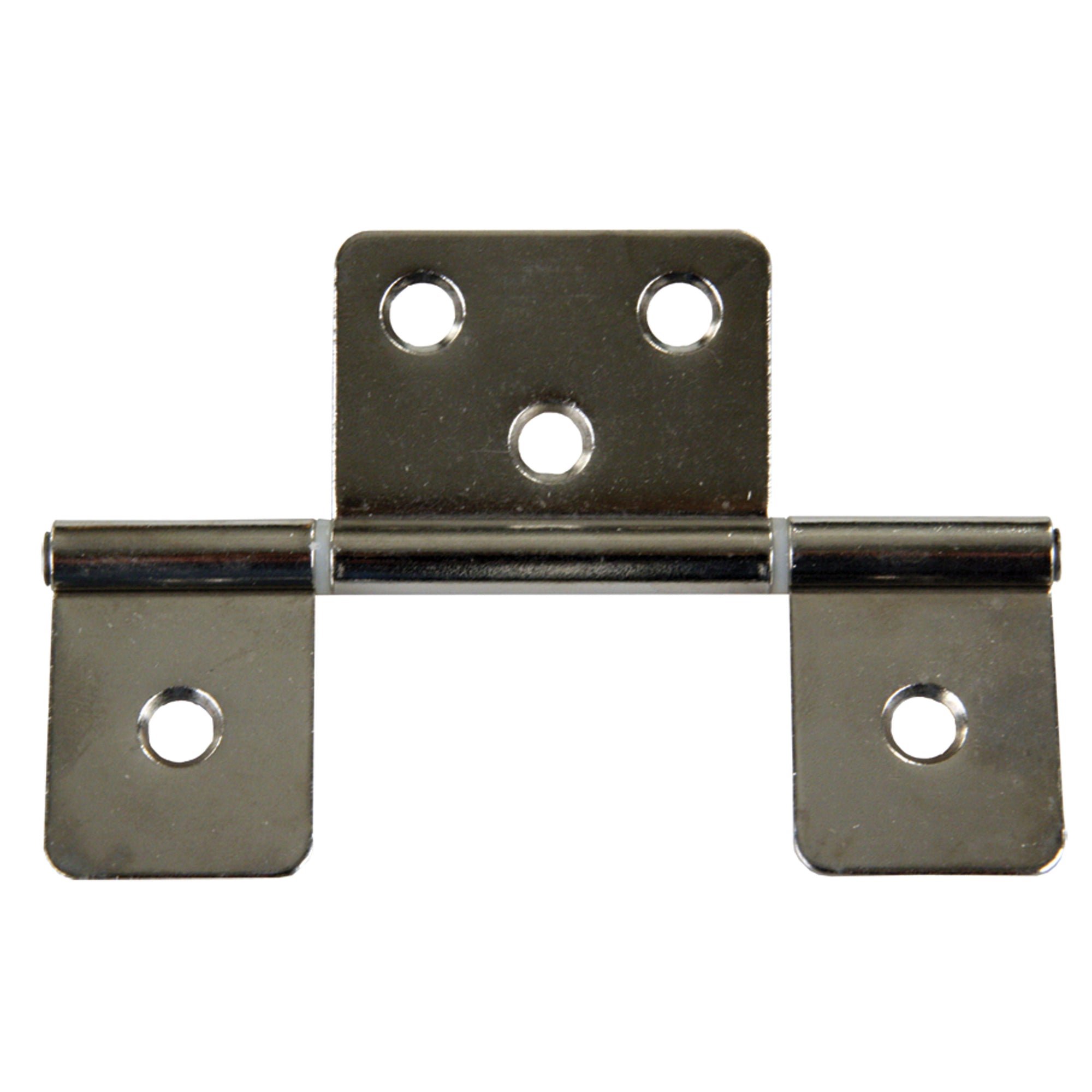 JR Products 70635 Non-Mortise Hinge - Satin Nickel
