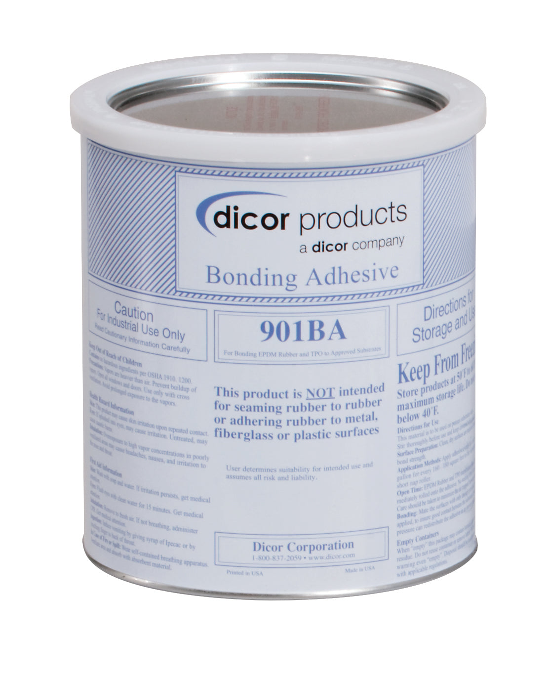 Dicor 901BA-1 EPDM Water Based Bonding Adhesive - 1 Gallon