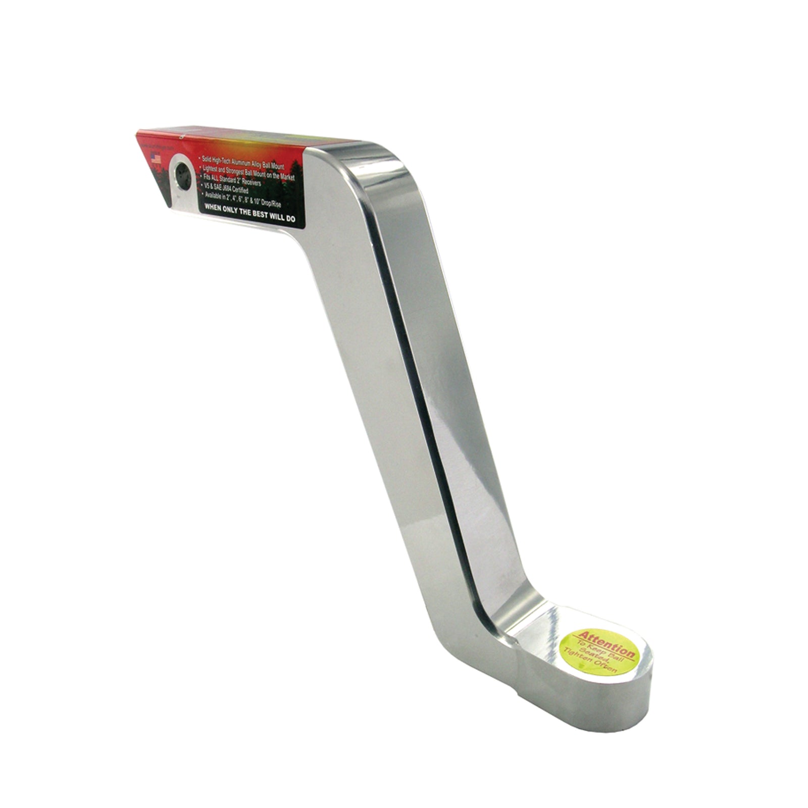 Andersen Hitches 3505 Alumistinger Solid Aluminum Ball Mount - 4"