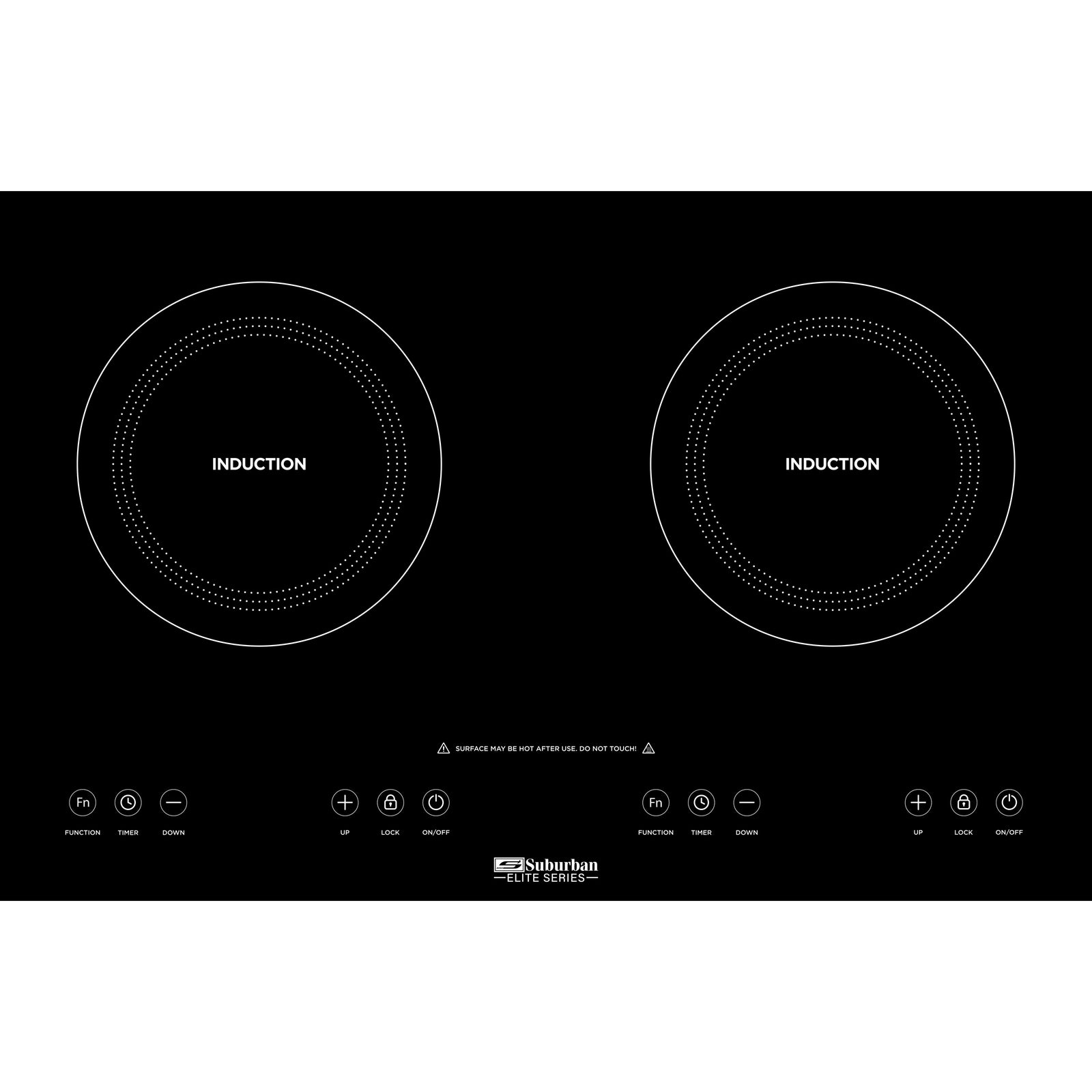 Suburban 3309A Induction Cooktop Double