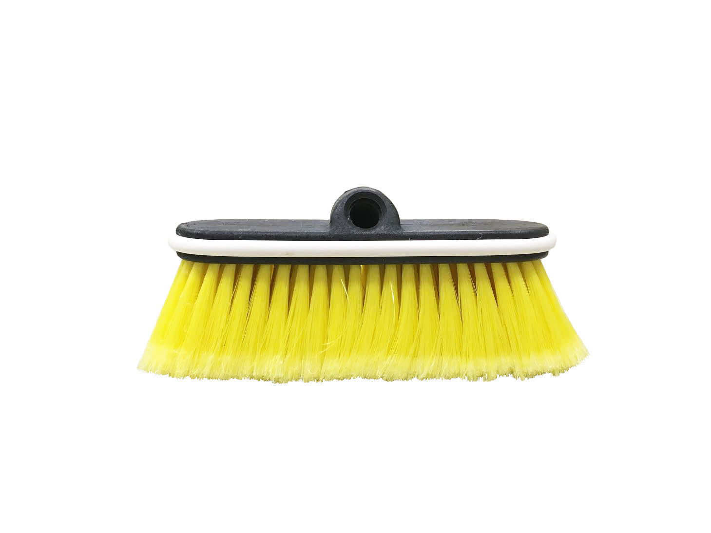 Easy Reach 203-B Yellow Flagged Polystyrene Wash Brush with Bumper - 9.5"