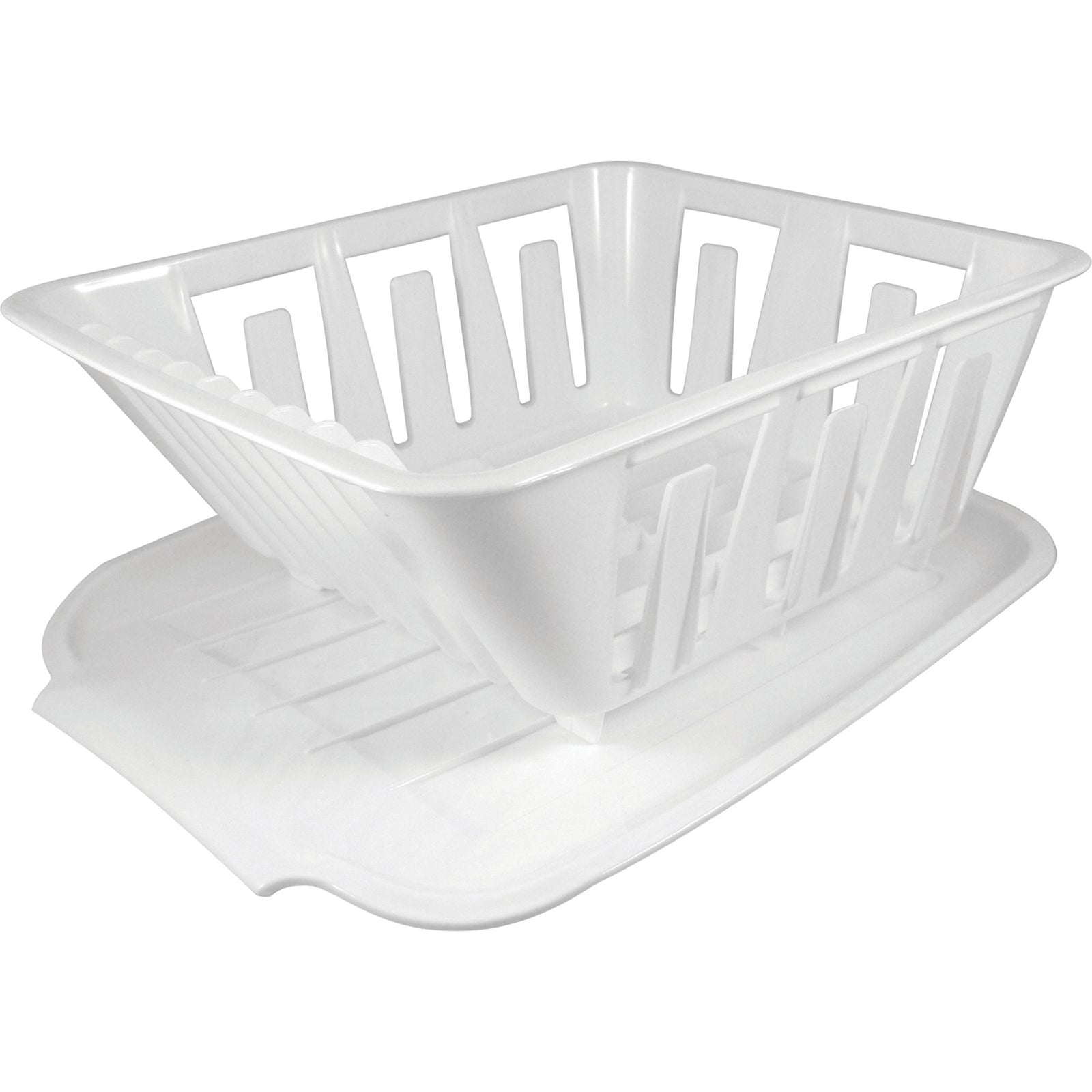 Valterra A77001 Mini Dish Drainer and Mat - White