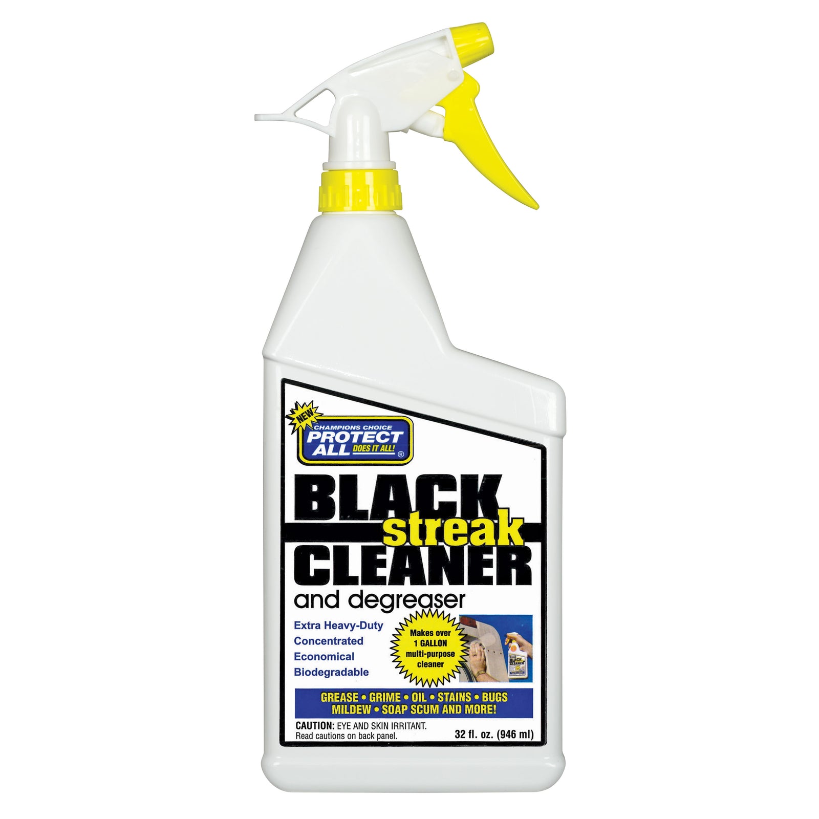 Thetford 54128 Protect All Black Streak Cleaner and Degreaser - Gallon