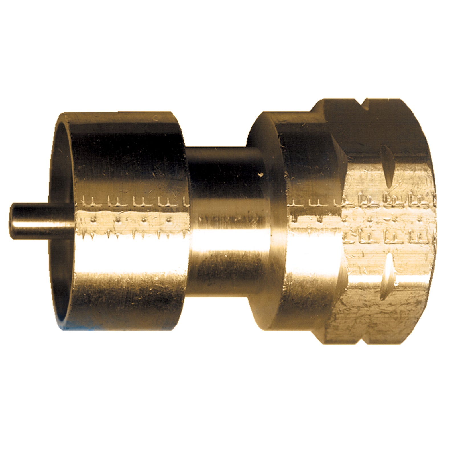 JR Products 07-30175 Reserve Cylinder Adapter - 1"-20 Female Cylinder Thread x 1"-20 Male Thread