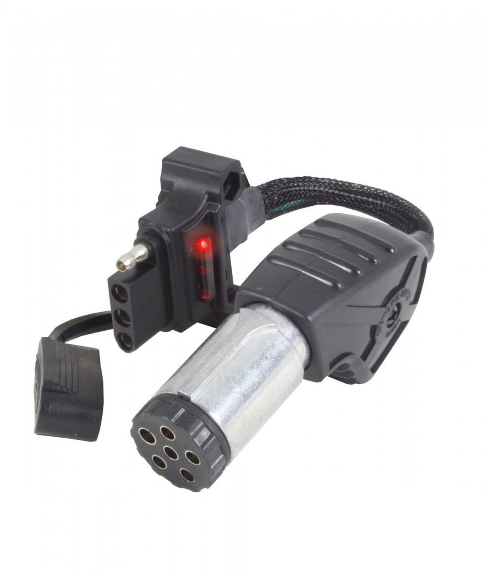 Hopkins 47320 Endurance 6-Round to 4-Flat LED Flex Adapter