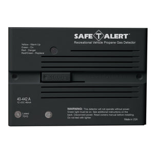 Safe-T-Alert 40-441-P-WT Propane/LP Gas Alarm - 12V, 40 Series Surface Mount, White