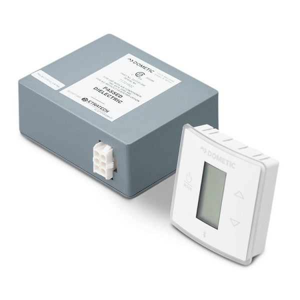 Dometic 3316404.000 Relay Heat/Cool/Heat Pump with White Bluetooth CT Wall Thermostat for Brisk/NXT