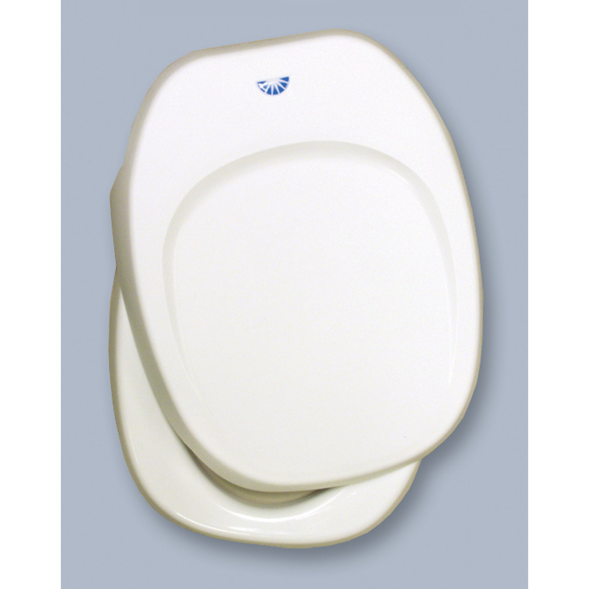 Thetford 36787 Aqua-Magic IV High and Low Hand Flush - Seat and Cover Assembly, Parchment