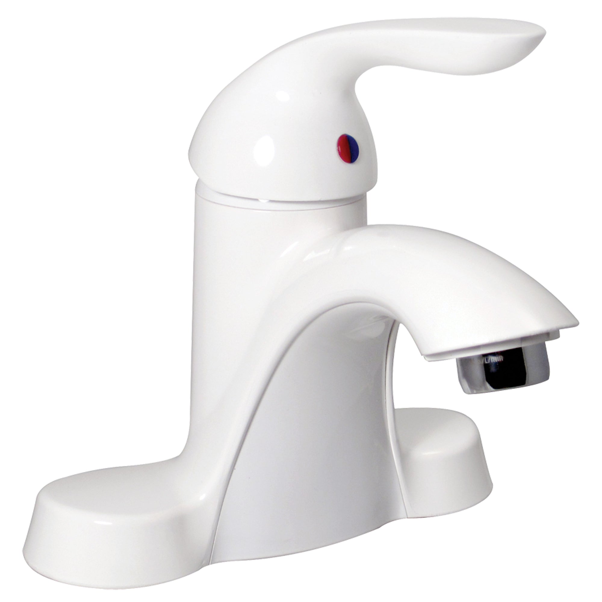 Phoenix Faucets PF232221 Single-Handle 4" Hybrid Tall Bathroom Faucet - White