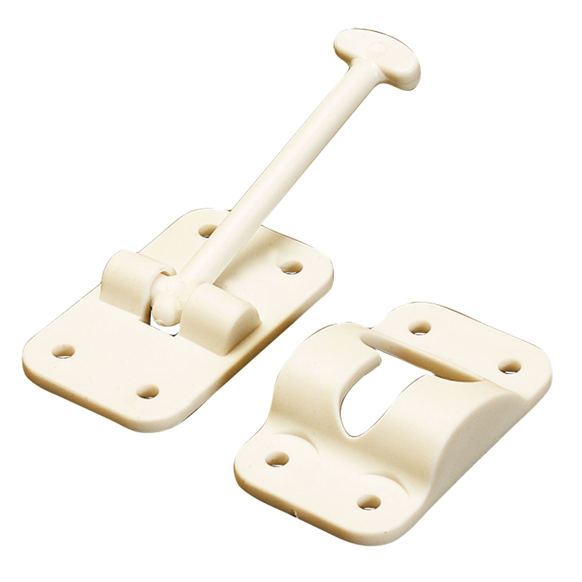 AP Products 013-084 Plastic Door Holdback - 3-1/2", Colonial White