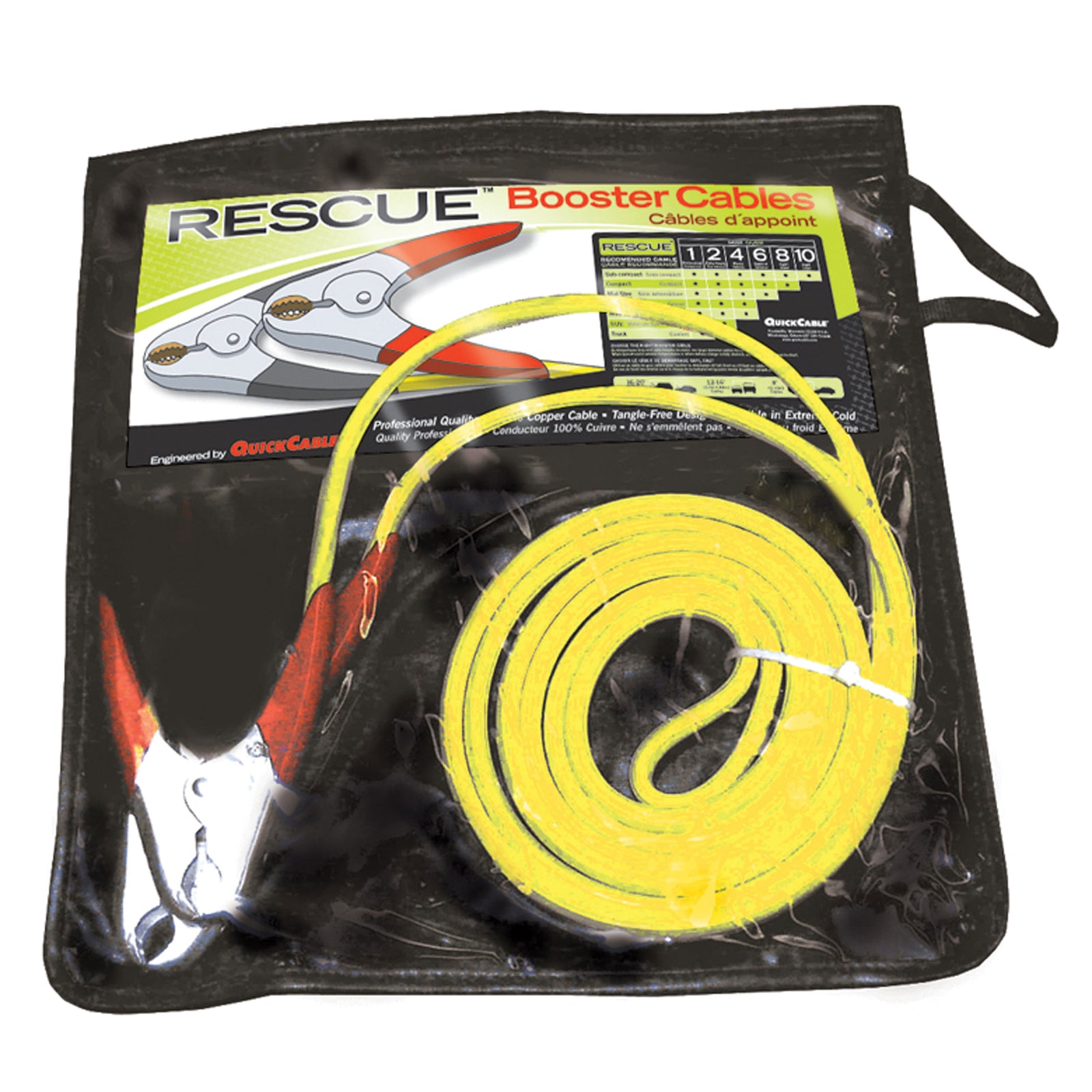 Quick Cable 602270 Booster Cables - 2 Gauge, 16'